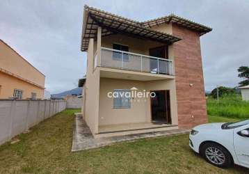 Casa à venda, 132 m² por r$ 360.000,00 - jaconé (ponta negra) - maricá/rj