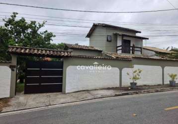 Casa com 2 dormitórios à venda, 76 m² por r$ 450.000,00 - condado de maricá - maricá/rj