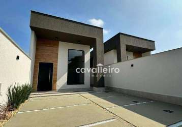 Casa com 3 dormitórios à venda, 117 m² por r$ 720.000,00 - praia de itaipuaçu (itaipuaçu) - maricá/rj