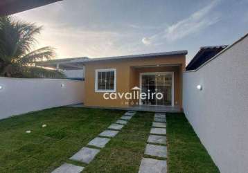 Casa à venda, 65 m² por r$ 330.000,00 - ponta grossa - maricá/rj