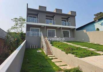 Casa com 2 dormitórios à venda, 90 m² por r$ 335.000,00 - parque nanci - maricá/rj