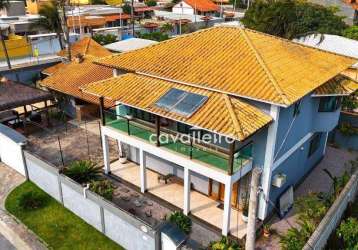 Casa com 3 dormitórios à venda, 259 m² por r$ 960.000,00 - barroco - maricá/rj