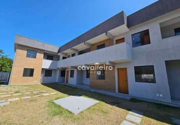 Apartamento com 2 dormitórios à venda, 54 m² por r$ 225.000,00 - inoã - maricá/rj