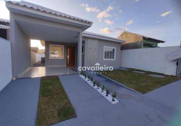 Casa com 2 dormitórios à venda, 79 m² por r$ 450.000,00 - ubatiba - maricá/rj