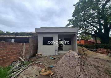 Casa com 2 dormitórios à venda, 77 m² por r$ 380.000,00 - condado de maricá - maricá/rj