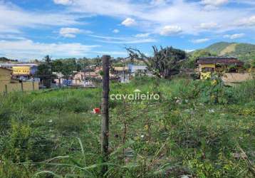 Terreno à venda, 550 m² por r$ 800.000,00 - araçatiba - maricá/rj