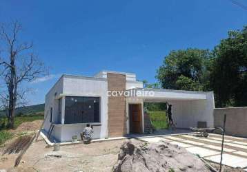 Casa com 3 dormitórios à venda, 100 m² por r$ 400.000,00 - ubatiba - maricá/rj