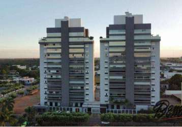 Apartamento à venda, 170 m² por r$ 2.500.000,00 - menino deus - lucas do rio verde/mt