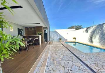 Casa térrea com 3 dormitórios à venda, 230 m² por r$ 1.230.000 - ribeirânia - ribeirão preto/sp