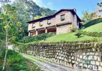 Casa para venda em teresópolis, parque do imbuí, 5 dormitórios, 4 banheiros, 4 vagas