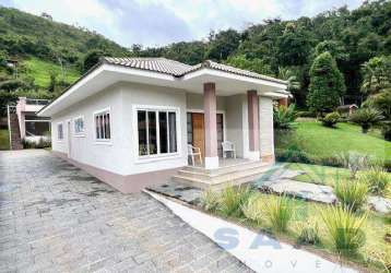 Casa para venda em teresópolis, sebastiana, 3 dormitórios, 2 suítes, 3 banheiros, 6 vagas