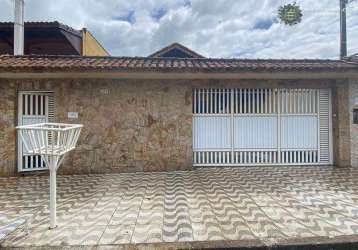 Casa 3 dormitórios, r$ 750 mil, solemar, praia grande/sp