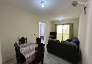 Apartamento com 2 dormitórios à venda, 62 m² por r$ 280.000 - canto do forte - praia grande/sp