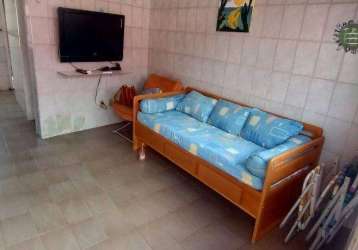 Casa de condomínio com 1 dormitório à venda, 50 m² por r$ 280.000 - aviação - praia grande/sp