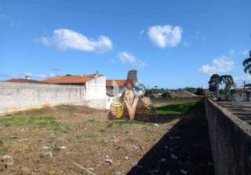 Terreno para alugar, 510 m² por r$ 2.674,42/mês - são braz - curitiba/pr