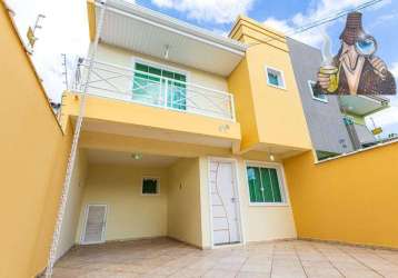 Sobrado com 3 dormitórios à venda, 103 m² por r$ 540.000,00 - uberaba - curitiba/pr