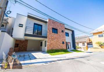 Sobrado com 3 dormitórios à venda, 153 m² por r$ 850.000,00 - abranches - curitiba/pr