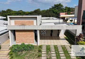 Casa com 4 dormitórios para alugar, 263 m² - condomínio residencial shamballa iii - atibaia/sp