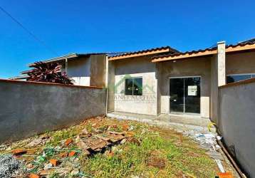 Casa com 2 dormitórios, 55,00m à venda em balneário barra do sul - centro