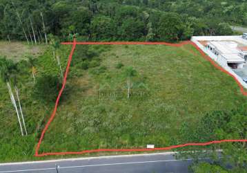 Terreno com 5.138,52 m²,  à venda em balneário barra do sul - pinheiros