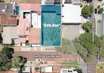 Terreno à venda em maringá, zona 07, com 526.5 m²