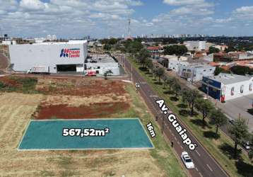 Terreno à venda em maringá, parque residencial tuiuti, com 567.52 m², bom jardim