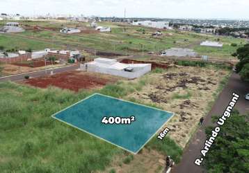 Terreno à venda em maringá, conjunto habitacional requião, com 400 m², bom jardim