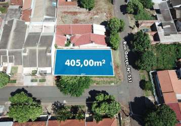 Terreno à venda em maringá, jardim olímpico, com 405 m²