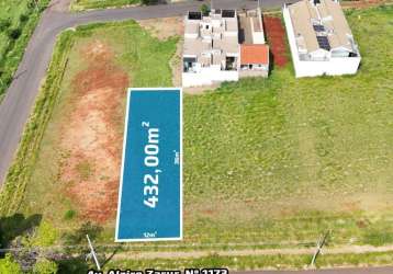 Terreno à venda em maringá, vila vardelina, com 432 m², jardim santa cruz