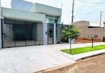 Casa à venda em maringá, bom jardim, com 3 quartos, com 136.7 m², bom jardim