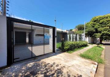 Casa para alugar em maringá, jardim novo horizonte, com 3 quartos, com 190 m²