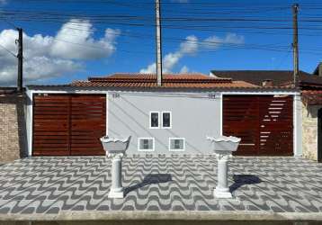 Casa para venda em mongaguá, balneário plataforma, 2 dormitórios, 1 suíte, 1 banheiro, 2 vagas