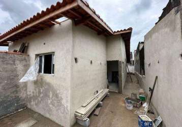 Casa para venda em itanhaém, nova itanhaém, 2 dormitórios, 1 suíte, 1 banheiro, 2 vagas