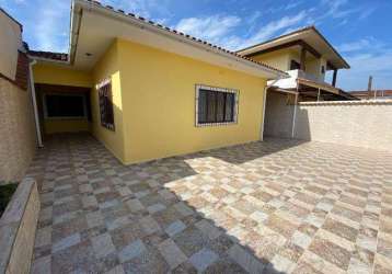 Casa para venda em itanhaém, tupy, 3 dormitórios, 2 suítes, 1 banheiro, 6 vagas