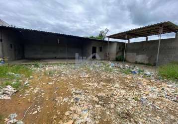 Terreno para venda em peruíbe, ana dias, 1 dormitório, 1 banheiro