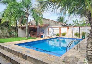 Casa para venda em itanhaém, jardim lindomar, 3 dormitórios, 2 suítes, 1 banheiro, 5 vagas