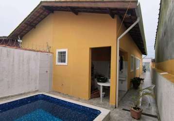 Casa para venda em itanhaém, tupy, 2 dormitórios, 1 suíte, 1 banheiro, 2 vagas