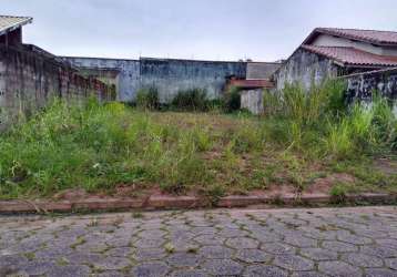 Terreno para venda em peruíbe, balneario são batista