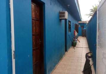 Casa para venda em itanhaém, belas artes, 1 dormitório, 2 banheiros, 1 vaga