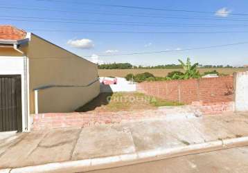 Terreno à venda, 150 m² por r$ 95.000,00 - vila nastri ii - itapetininga/sp