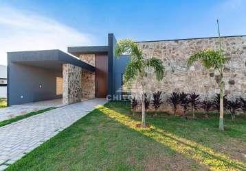 Casa com 3 dormitórios à venda, 190 m² por r$ 1.290.000,00 - riviera de santa cristina xiii - paranapanema/sp