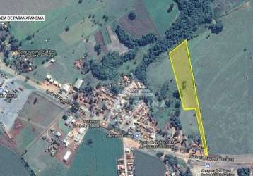 Terreno à venda, 31672 m² por r$ 8.000.000,00 - paranapanema - paranapanema/sp