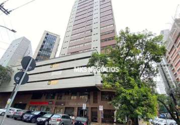 Andar corporativo para alugar, 318 m² por r$ 14.800/mês - bairrofuncionários - belo horizonte/mg