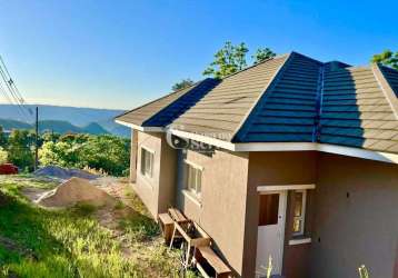 Casa com vista para o vale em nova petrópolis, pousada da neve, nova petropolis - rs