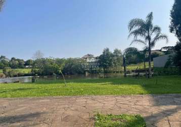 Terreno pronto pra construir com vista para o lago, bavária, nova petropolis - rs