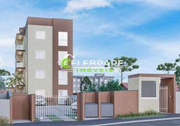 Apartamento com 3 quartos à venda na rua atenas, 106, rio verde, colombo, 70 m2 por r$ 285.000