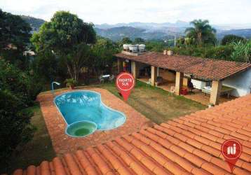 Casa com 4 dormitórios à venda, 170 m² por r$ 550.000,00 - retiro do brumado - brumadinho/mg