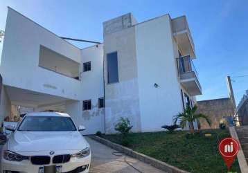 Casa semi-mobiliada com 4 dormitórios à venda, 245 m² por r$ 700.000 - jardim vera cruz - sarzedo/mg