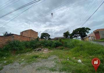 Terreno à venda, 360 m² por r$ 137.800,00 - jardim anchieta - sarzedo/mg