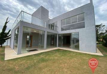 Casa com 3 dormitórios, 400 m² - venda por r$ 1.400.000,00 ou aluguel por r$ 5.490,00/mês - condomínio serra dos bandeirantes - mário campos/mg